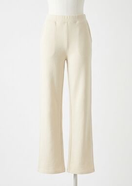 NEW ELAN joni wide leg sweatpants in stone